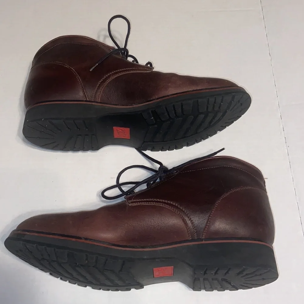 Tony Lama brown leather boots size 9D